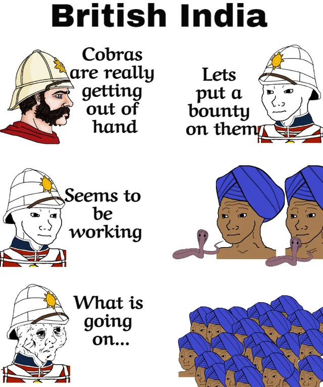 "Cobras are getting really out of hand"